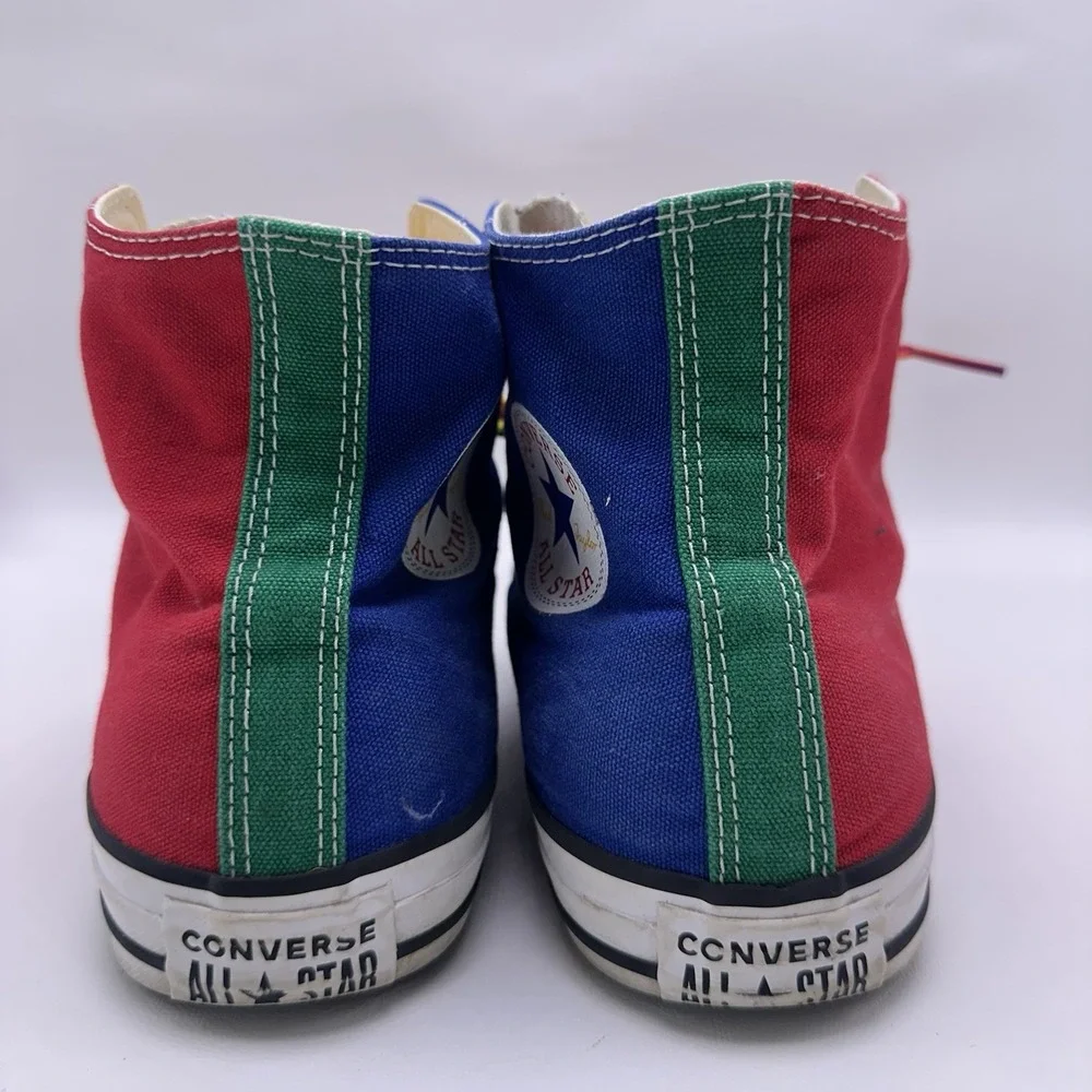 Converse All Star  Men's‎ 9 Womens 11 Shoes Colorblock High Top Sneaker